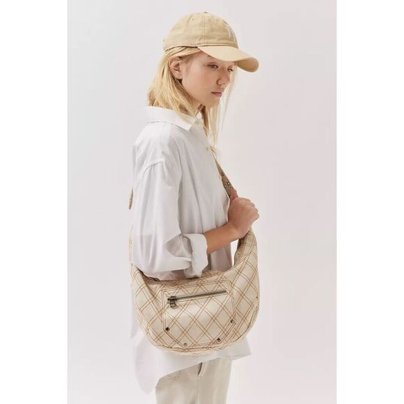 New Urban Outfitters UO Darci Denim Shoulder Bag - Picture 1 of 7